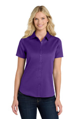 Port Authority Women's   Short Sleeve SuperPro React  Twill Shirt