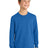 Port & Co Youth   Long Sleeve Core Cotton Tee