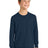 Port & Co Youth   Long Sleeve Core Cotton Tee
