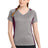 Sport-Tek Women's   Heather Colorblock Contender   V-Neck Tee