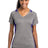 Sport-Tek Women's   Heather Colorblock Contender   V-Neck Tee