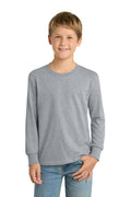 Port & Co Youth   Long Sleeve Core Cotton Tee