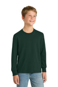 Port & Co Youth   Long Sleeve Core Cotton Tee