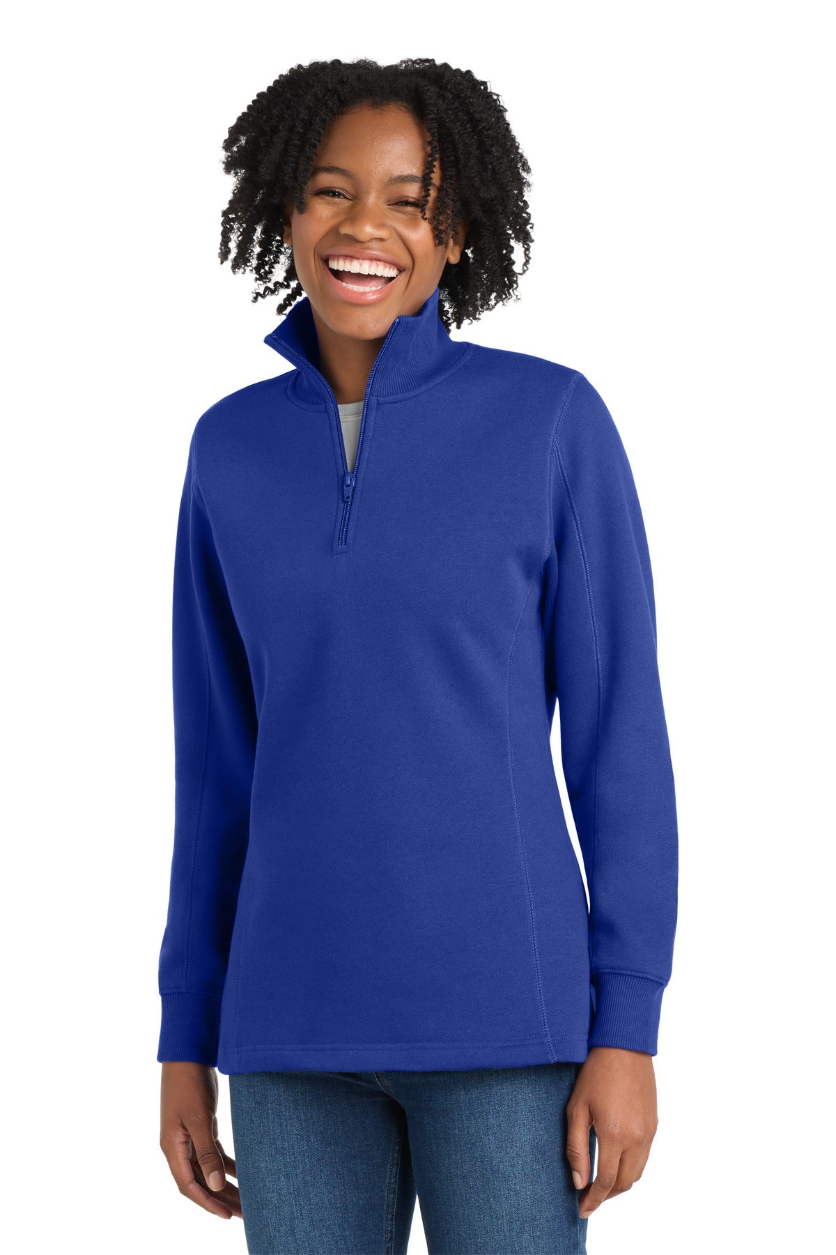 Sport-Tek Women's   1/4-Zip Sweatshirt