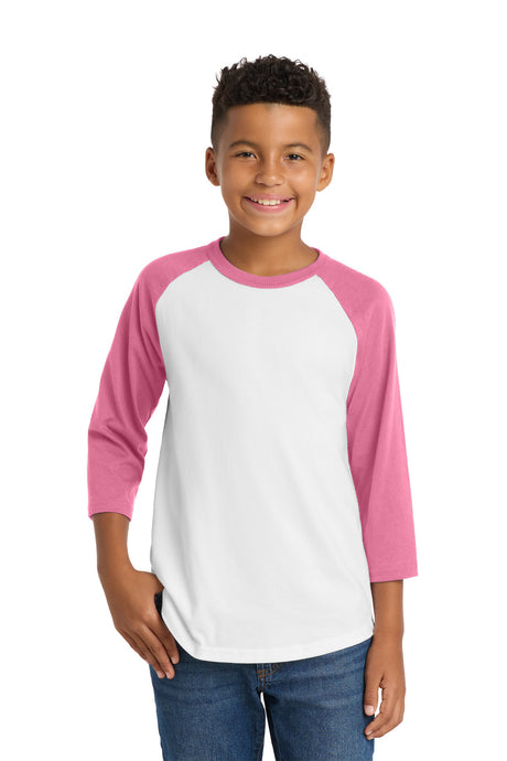 Sport-Tek Youth   Colorblock Raglan Jersey