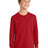 Port & Co Youth   Long Sleeve Core Cotton Tee