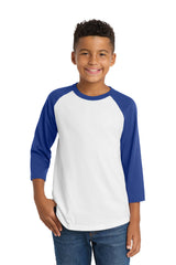 Sport-Tek Youth   Colorblock Raglan Jersey
