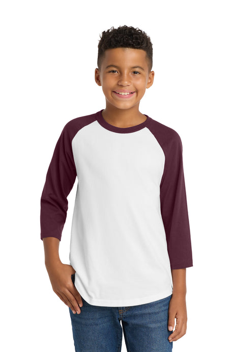 Sport-Tek Youth   Colorblock Raglan Jersey