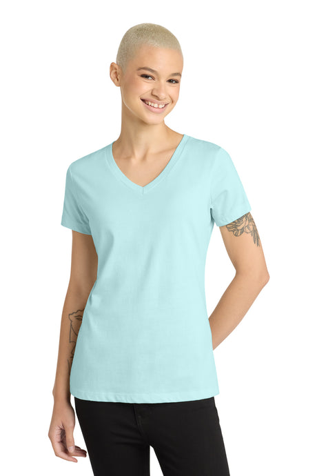 District Women's   Perfect Weight   V-Neck Tee