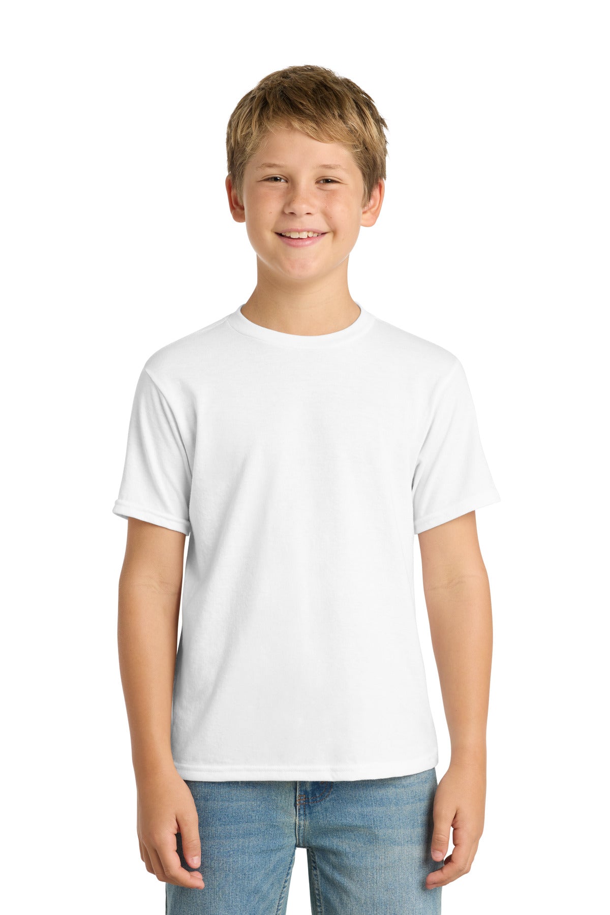 Port & Co Youth   Performance Blend Tee