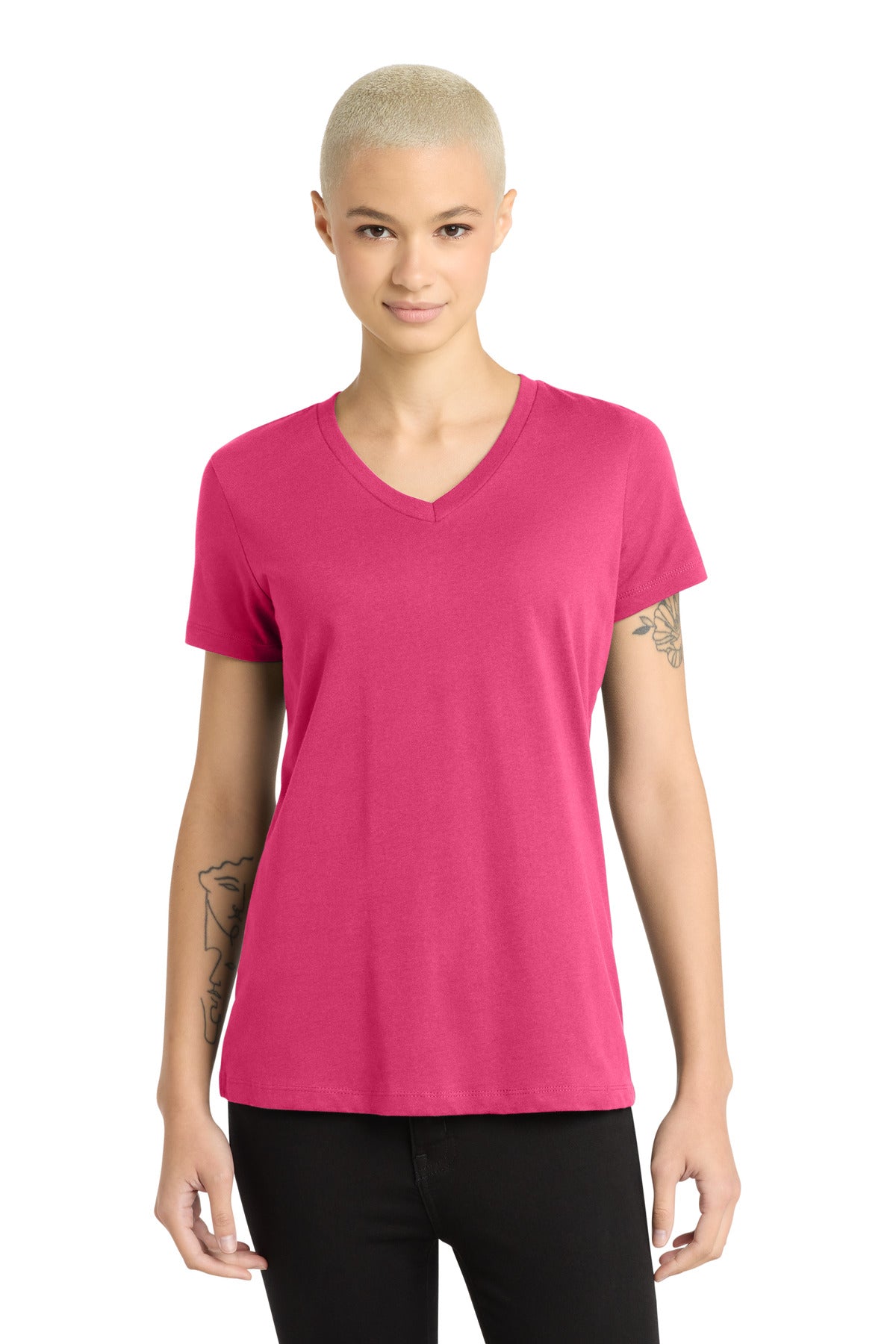District Women's   Perfect Weight   V-Neck Tee