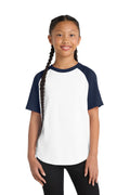 Sport-Tek Youth   Short Sleeve Colorblock Raglan Jersey