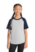 Sport-Tek Youth   Short Sleeve Colorblock Raglan Jersey