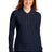 Anvil Women's   100% Combed Ring Spun Cotton Long Sleeve Hooded T-Shirt-1