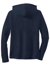 Anvil Women's   100% Combed Ring Spun Cotton Long Sleeve Hooded T-Shirt-4