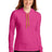 Anvil Women's   100% Combed Ring Spun Cotton Long Sleeve Hooded T-Shirt-1