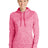 Sport-Tek Women's   PosiCharge   Electric Heather Fleece Hooded Pullover