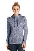 Sport-Tek Women's   PosiCharge   Electric Heather Fleece Hooded Pullover