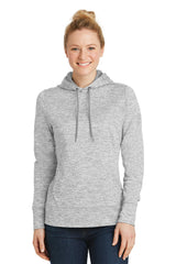 Sport-Tek Women's   PosiCharge   Electric Heather Fleece Hooded Pullover