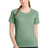Sport-Tek Women's    PosiCharge    Tri-Blend Wicking Scoop Neck Raglan Tee