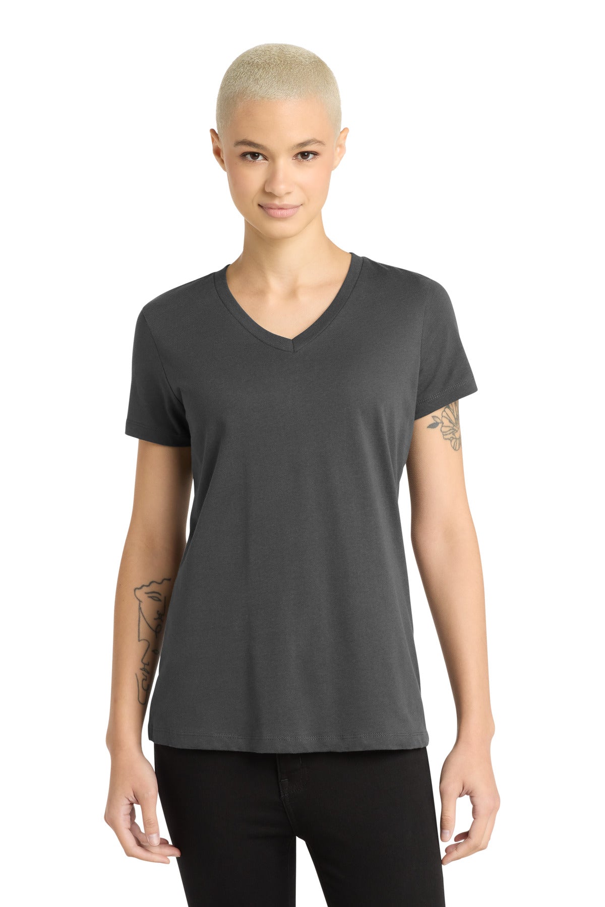 District Women's   Perfect Weight   V-Neck Tee