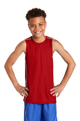 Sport-Tek Youth   PosiCharge   Mesh Reversible Sleeveless Tee