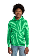 Port & Co Youth   Tie-Dye Pullover Hooded Sweatshirt