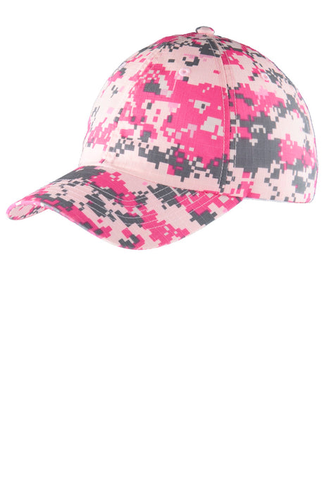 Port Authority    Digital Ripstop Camouflage Cap