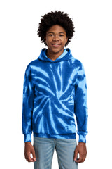 Port & Co Youth   Tie-Dye Pullover Hooded Sweatshirt