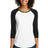 District Women's   Fitted Very Important Tee   3/4-Sleeve Raglan