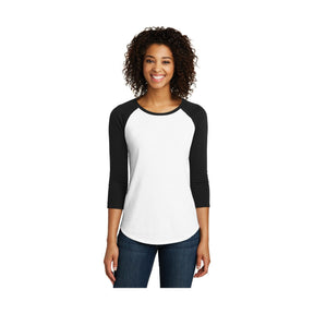 District Women's   Fitted Very Important Tee   3/4-Sleeve Raglan