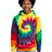 Port & Co Youth   Tie-Dye Pullover Hooded Sweatshirt