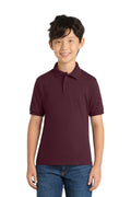 Port & Co Youth   Core Blend Jersey Knit Polo