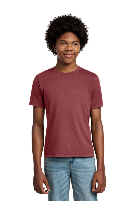 Port & Co Youth   Beach Wash   Garment-Dyed Tee