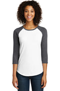 District Women's   Fitted Very Important Tee   3/4-Sleeve Raglan