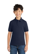 Port & Co Youth   Core Blend Jersey Knit Polo