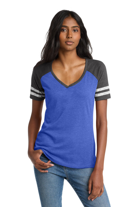 District Women's    Game V-Neck Tee