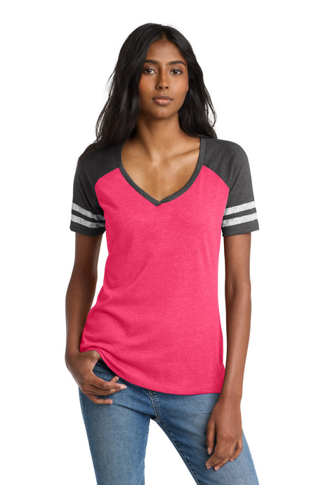 District Women's    Game V-Neck Tee