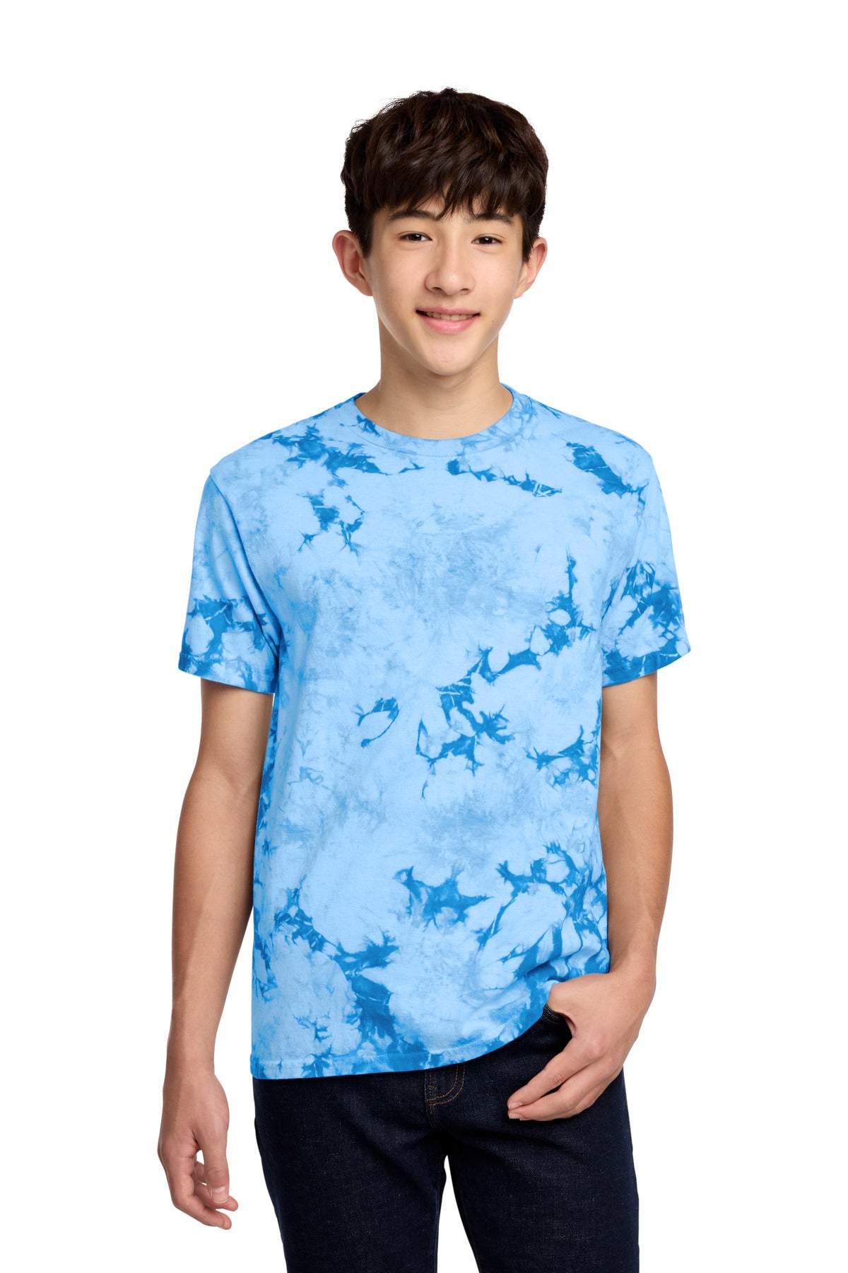 Port & Co Youth   Crystal Tie-Dye Tee PC145Y