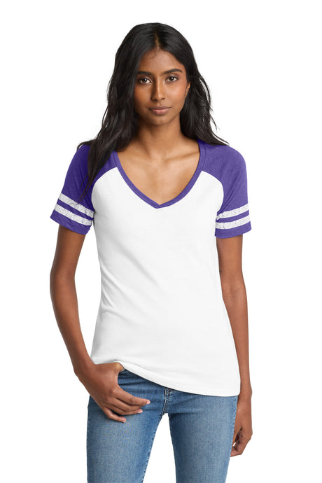District Women's    Game V-Neck Tee