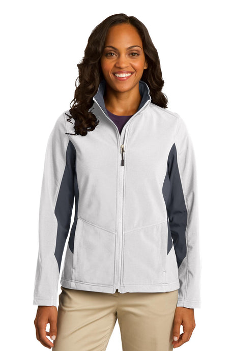 Port Authority Women's   Core Colorblock Soft Shell Jacket-1