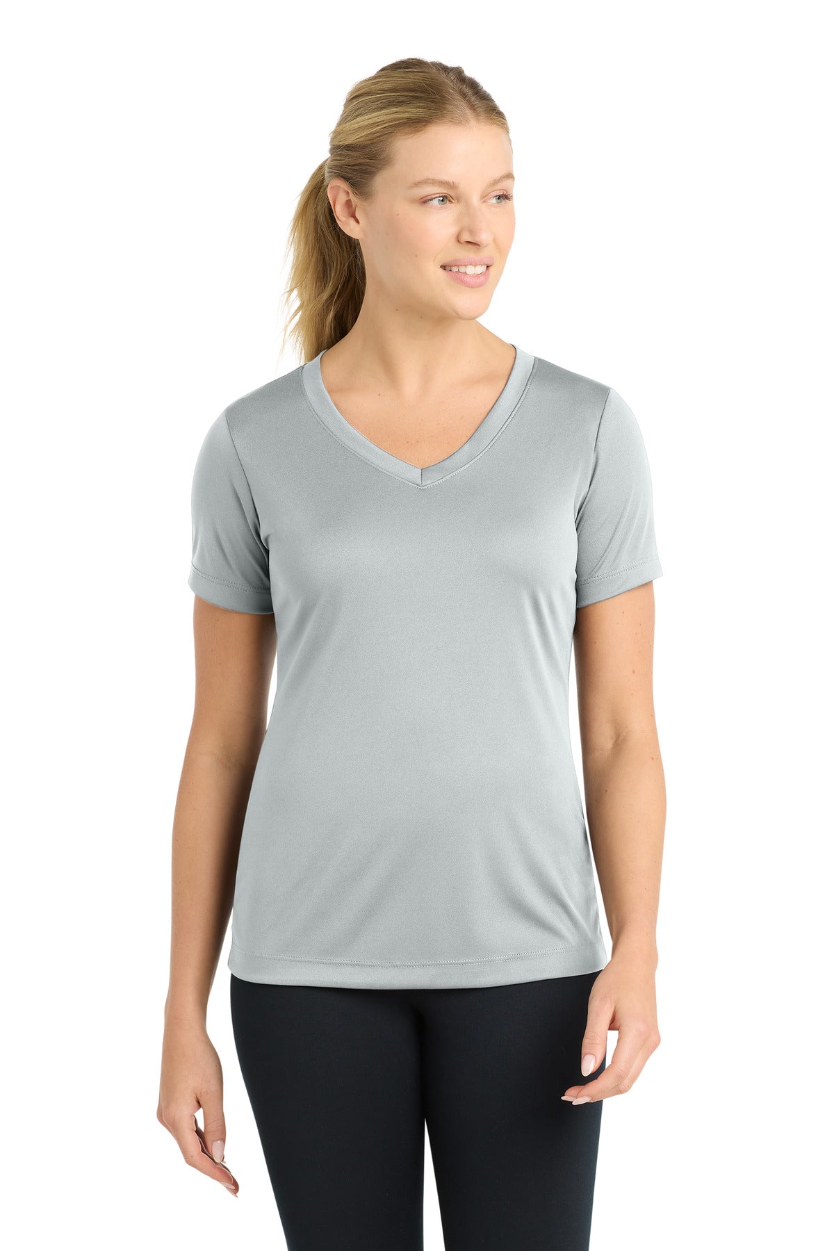 Sport-Tek Women's   PosiCharge   Competitor V-Neck Tee