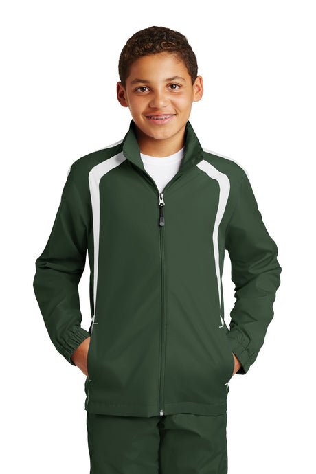 Sport-Tek Youth   Colorblock Raglan Jacket