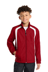 Sport-Tek Youth   Colorblock Raglan Jacket