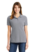 Port & Co Women's   Combed Ring Spun Pique Polo