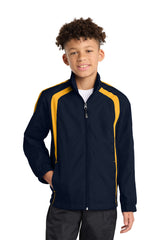 Sport-Tek Youth   Colorblock Raglan Jacket