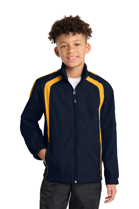 Sport-Tek Youth   Colorblock Raglan Jacket