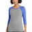 District Women's   Perfect Tri   3/4-Sleeve Raglan
