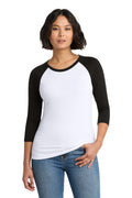 District Women's   Perfect Tri   3/4-Sleeve Raglan