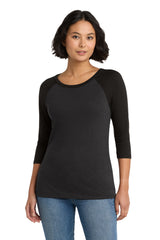 District Women's   Perfect Tri   3/4-Sleeve Raglan